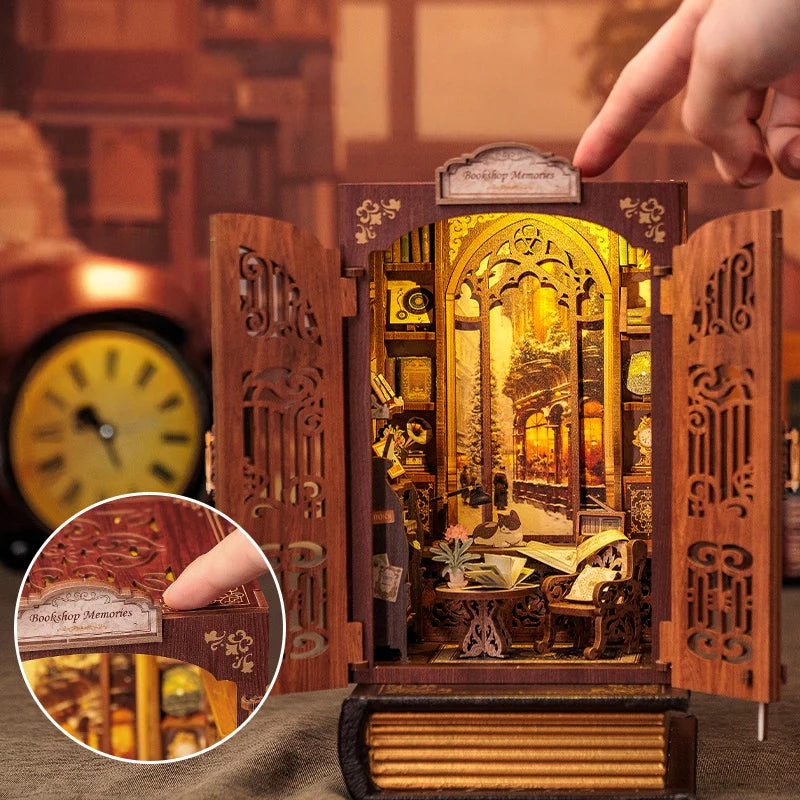 Memories of a Bookstore | Book Nook DIY