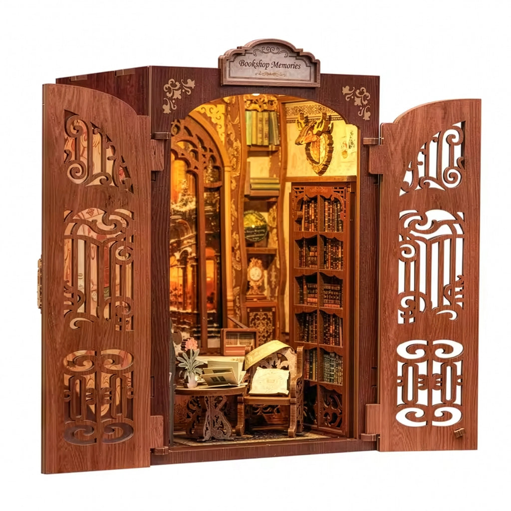 Memories of a Bookstore | Book Nook DIY