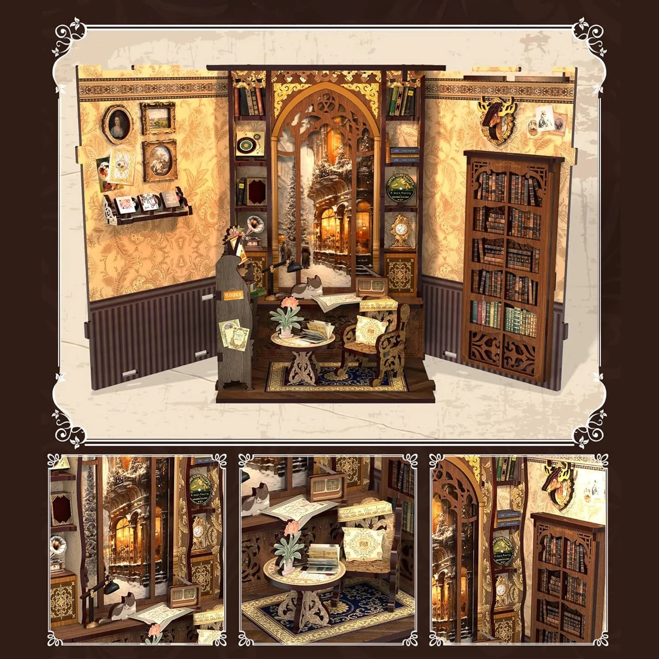 Memories of a Bookstore | Book Nook DIY