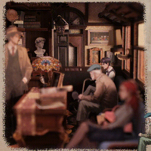 Mystery on the Train | Book Nook DIY