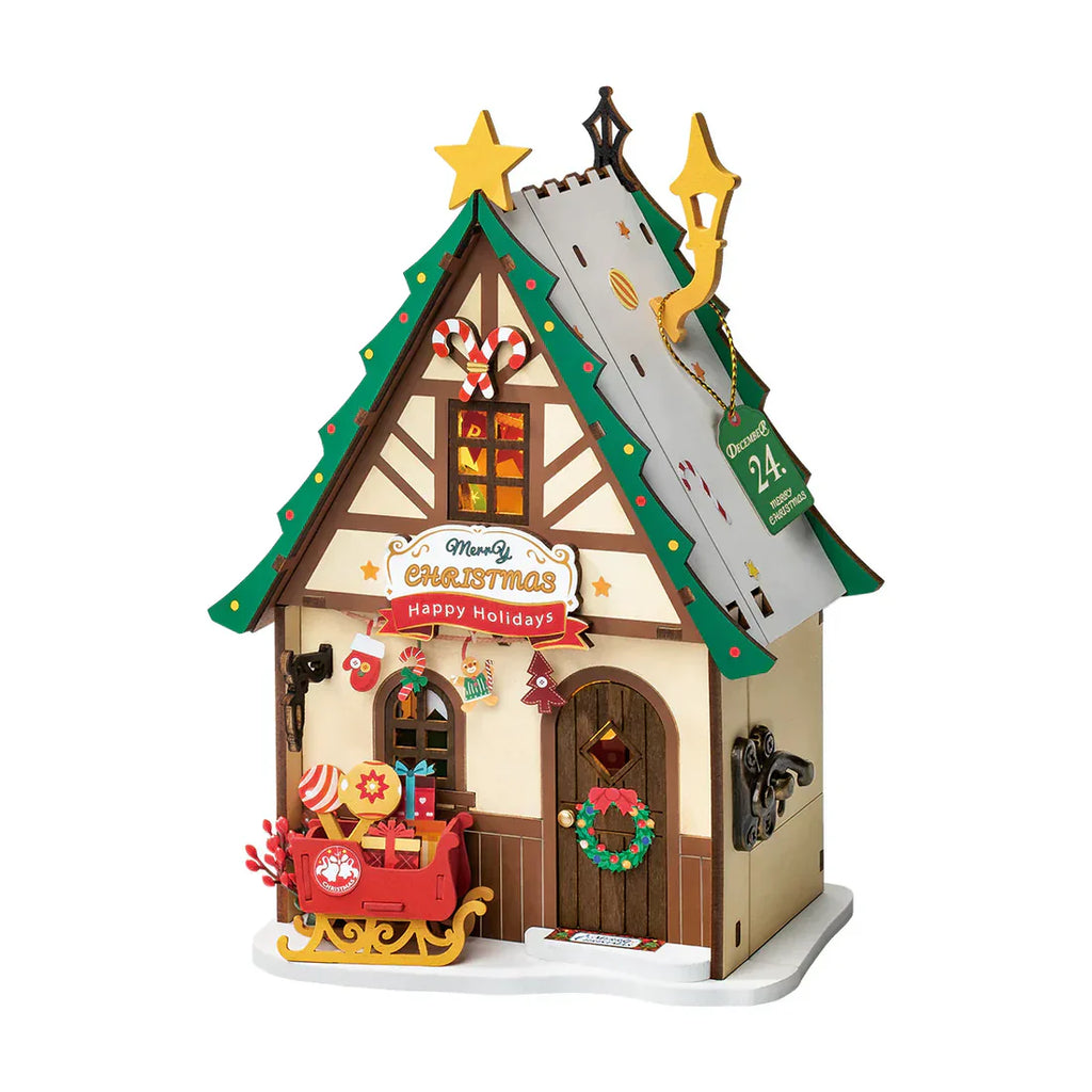 Shimmering House | Enchanted Christmas | Miniature House DIY
