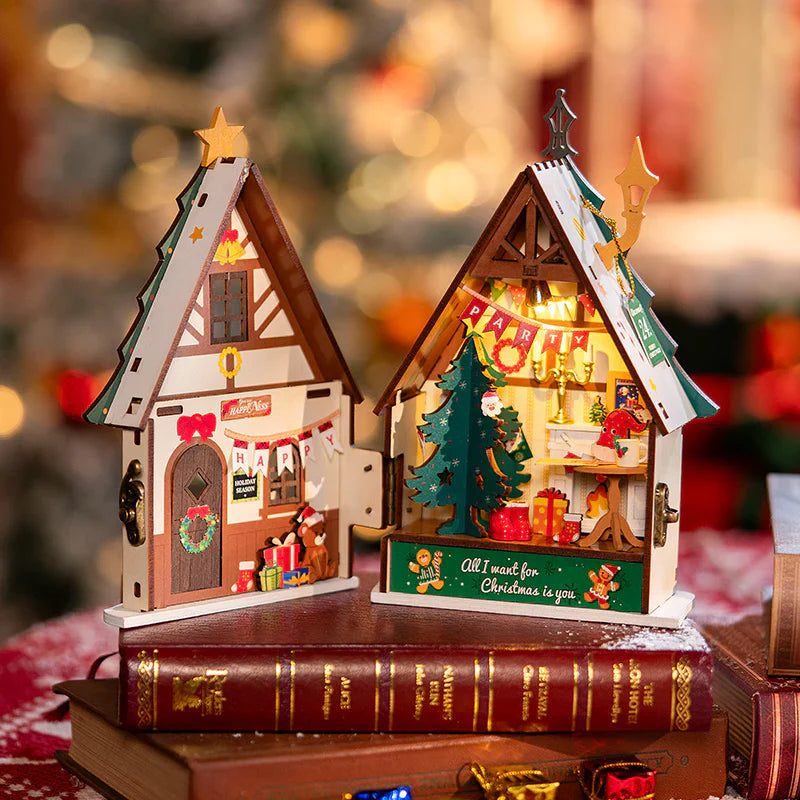 Shimmering House | Enchanted Christmas | Miniature House DIY