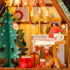 Shimmering House | Enchanted Christmas | Miniature House DIY