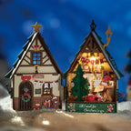 Shimmering House | Enchanted Christmas | Miniature House DIY