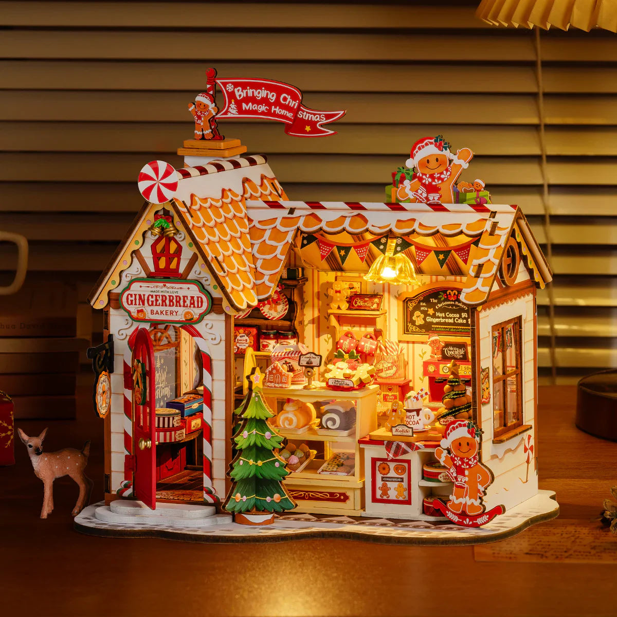 Gingerbread House | Enchanted Christmas | Miniature House DIY