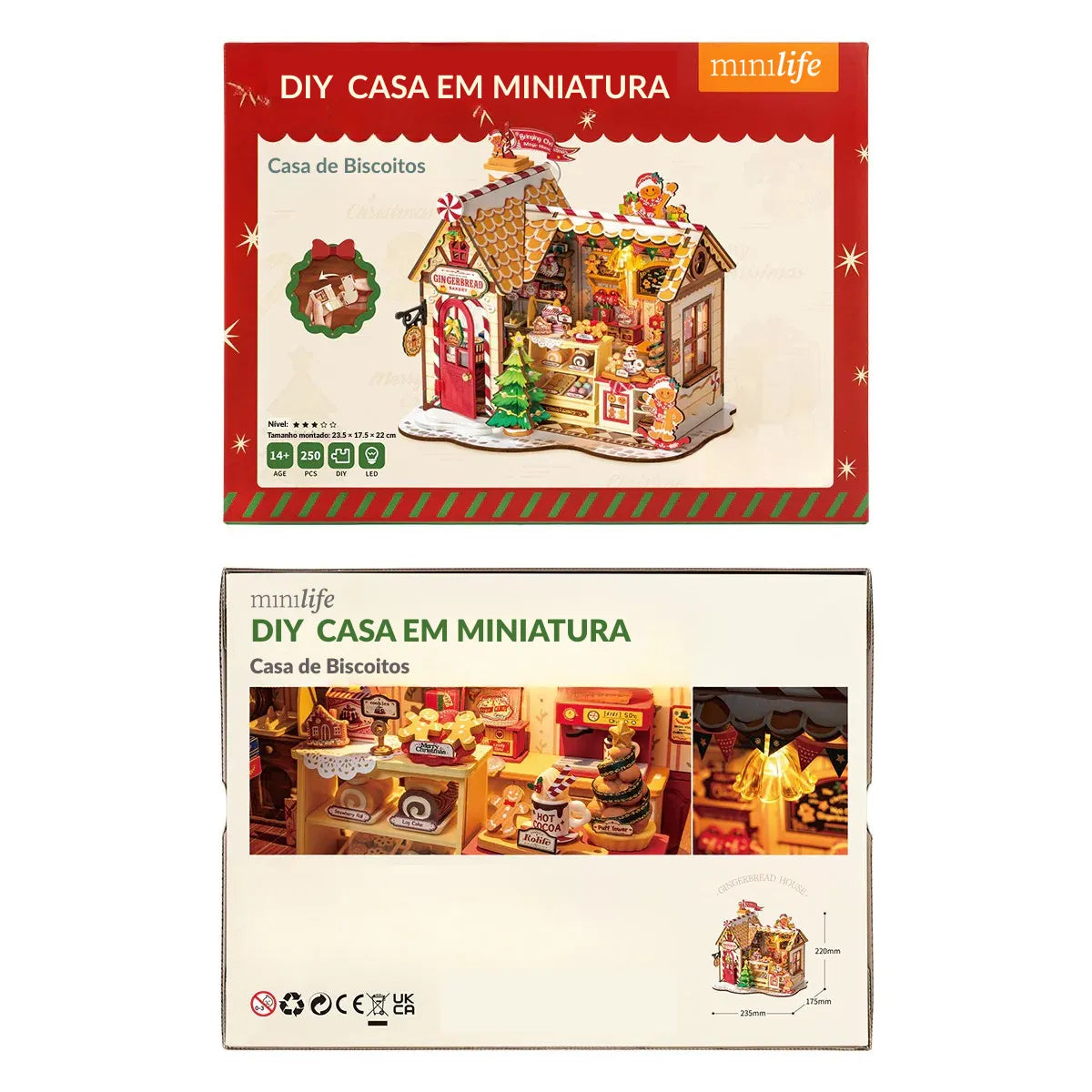 Gingerbread House | Enchanted Christmas | Miniature House DIY