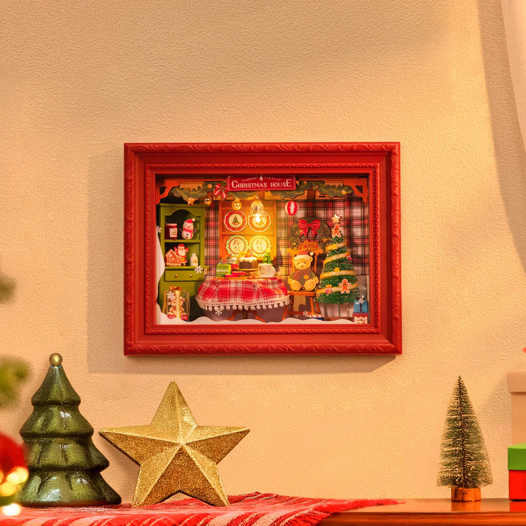 Holiday Party Frame | Enchanted Christmas | 3D Puzzle