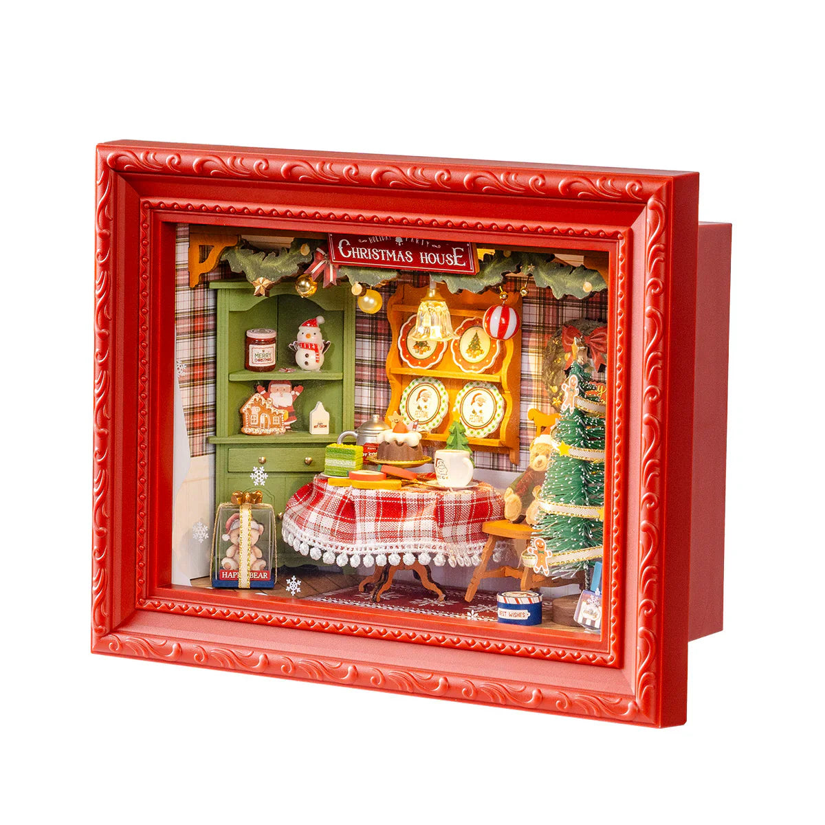 Holiday Party Frame | Enchanted Christmas | 3D Puzzle