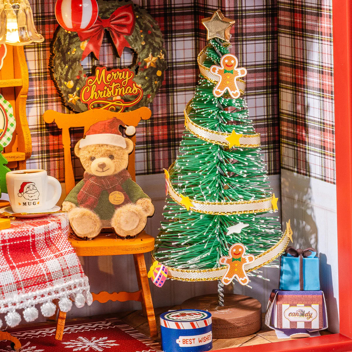 Holiday Party Frame | Enchanted Christmas | 3D Puzzle