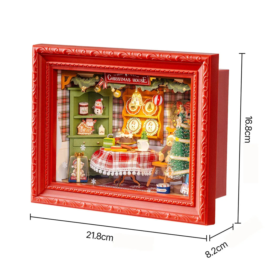 Holiday Party Frame | Enchanted Christmas | 3D Puzzle