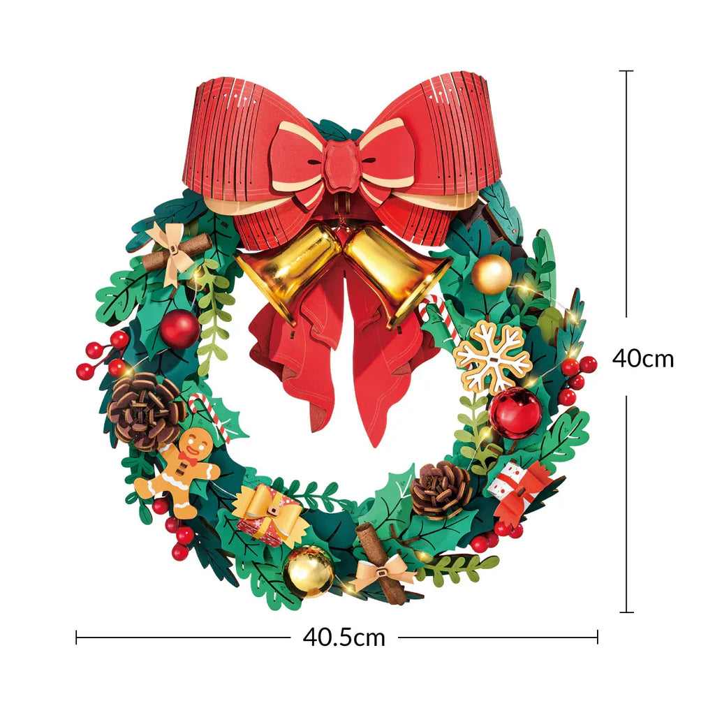 Festive Wreath | Enchanted Christmas | 3D Puzzle