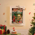 Santa’s Toy Shop Frame | Enchanted Christmas | 3D Puzzle