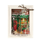 Santa’s Toy Shop Frame | Enchanted Christmas | 3D Puzzle