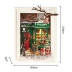 Santa’s Toy Shop Frame | Enchanted Christmas | 3D Puzzle