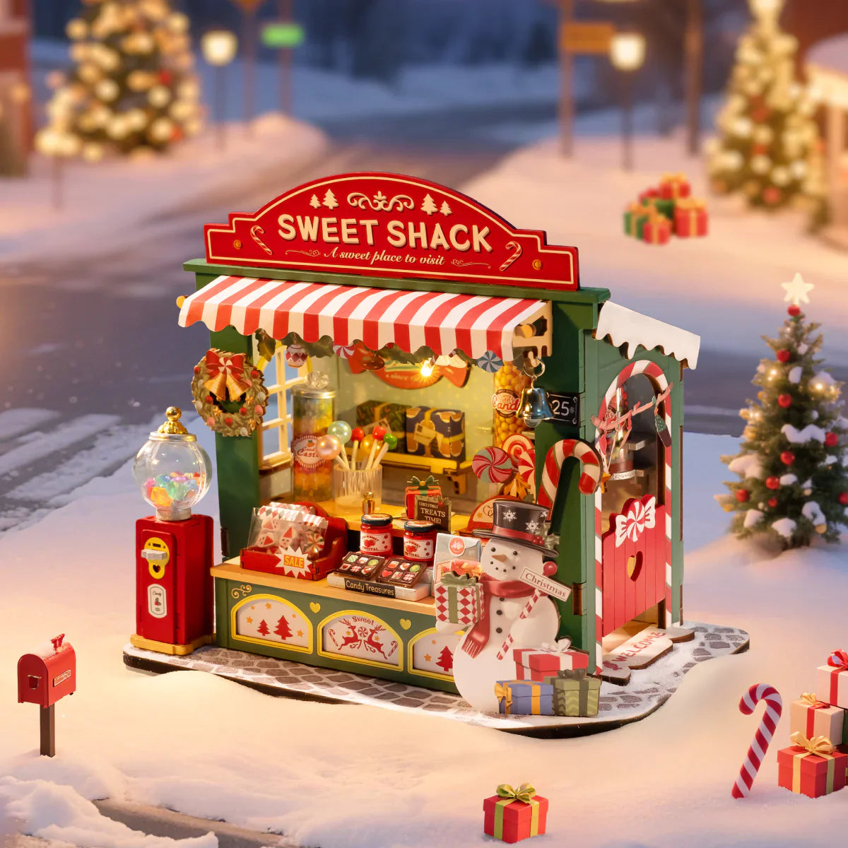 Candy Shop | Enchanted Christmas | Miniature House DIY