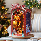 Festive Street | Enchanted Christmas | Book Nook DIY