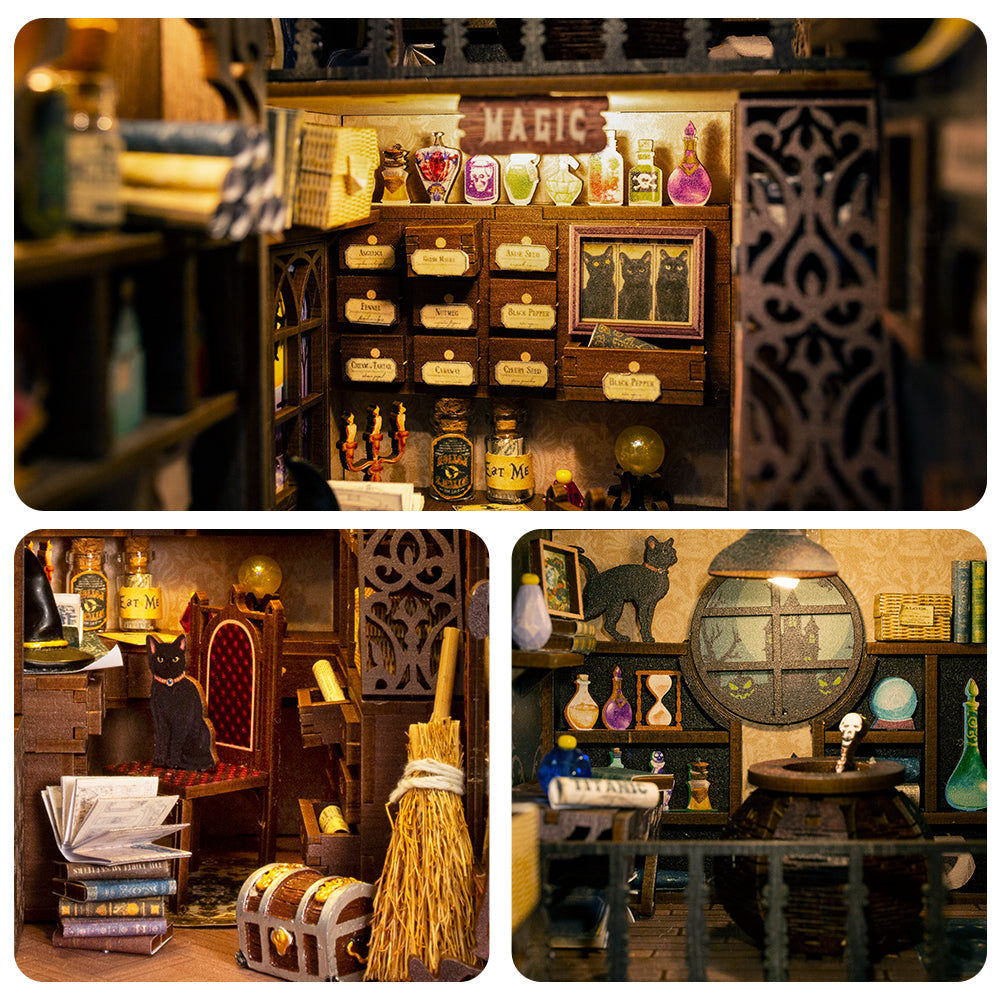 The Magical Apothecary | Book Nook DIY