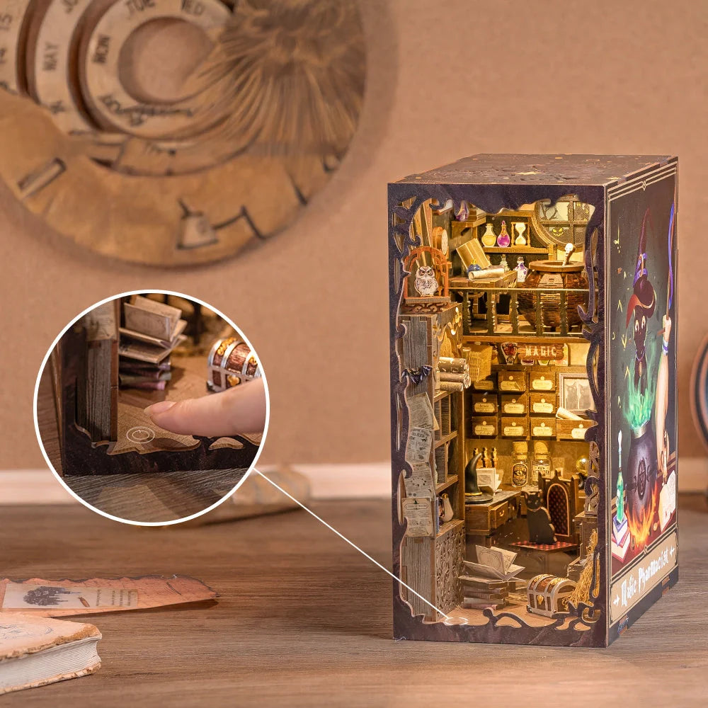 The Magical Apothecary | Book Nook DIY