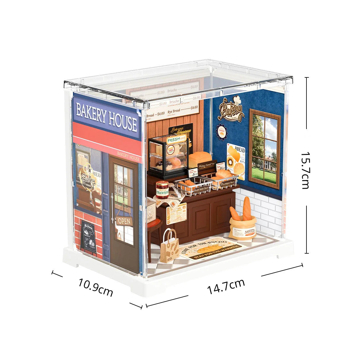 French Bakery | Miniature House DIY