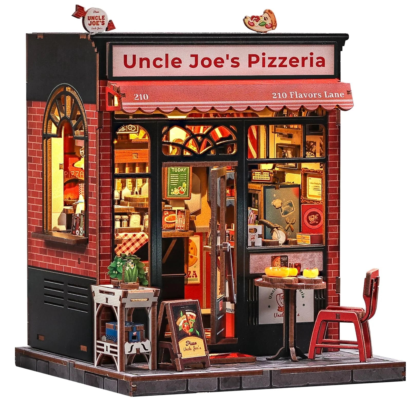 Joe’s Pizzeria | Miniature House DIY