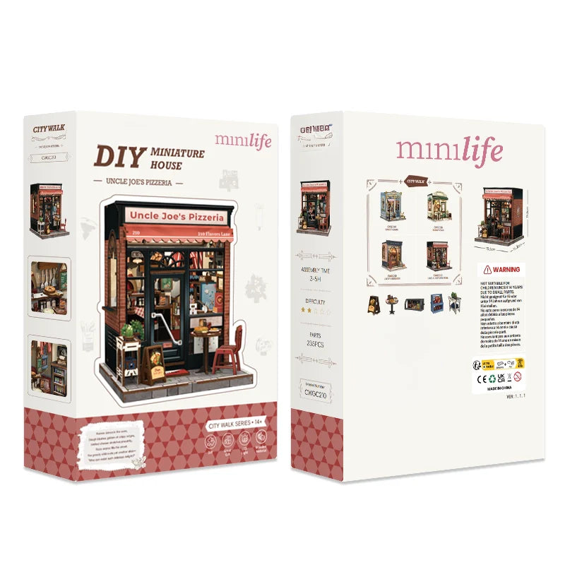 Joe’s Pizzeria | Miniature House DIY