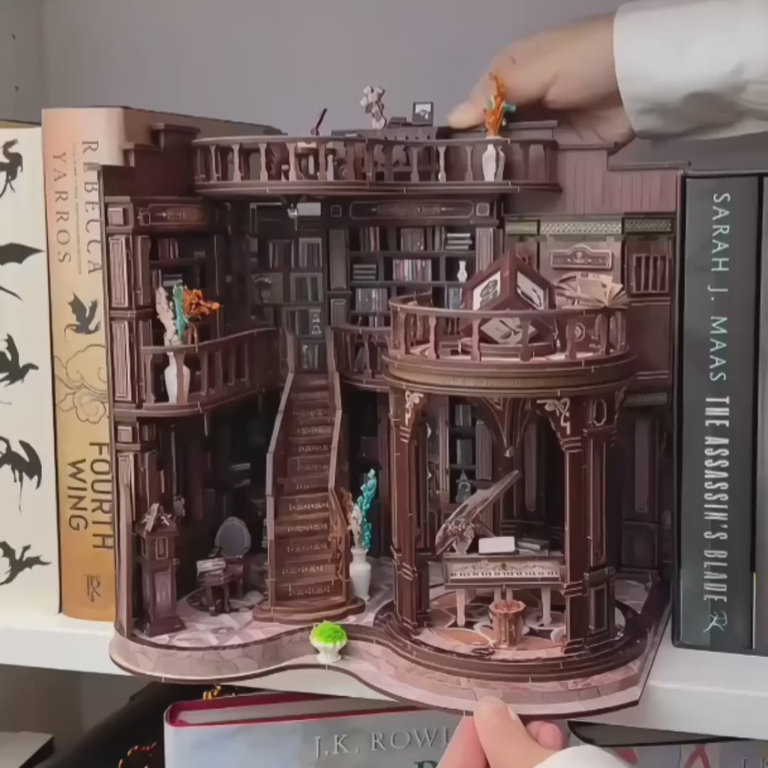 Dream Library | Miniature House DIY