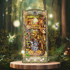 Green Fairy Kingdom | Book Nook DIY