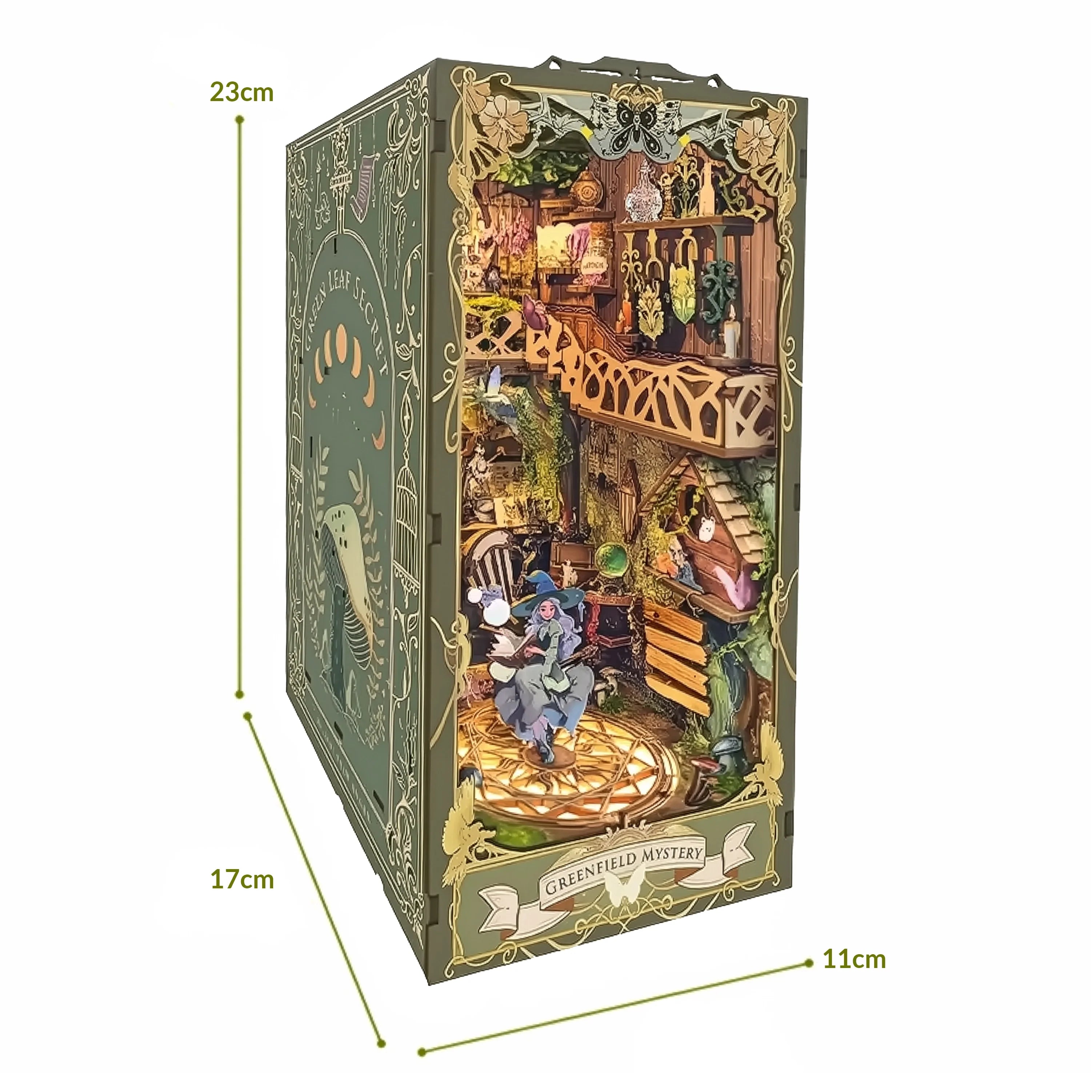 Green Fairy Kingdom | Book Nook DIY