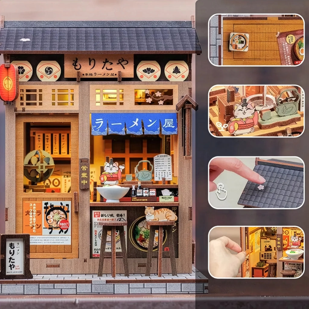 Japanese Ramen Restaurant | Miniature House DIY