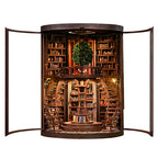 Ring Library of Wisdom | Book Nook DIY