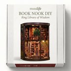 Ring Library of Wisdom | Book Nook DIY
