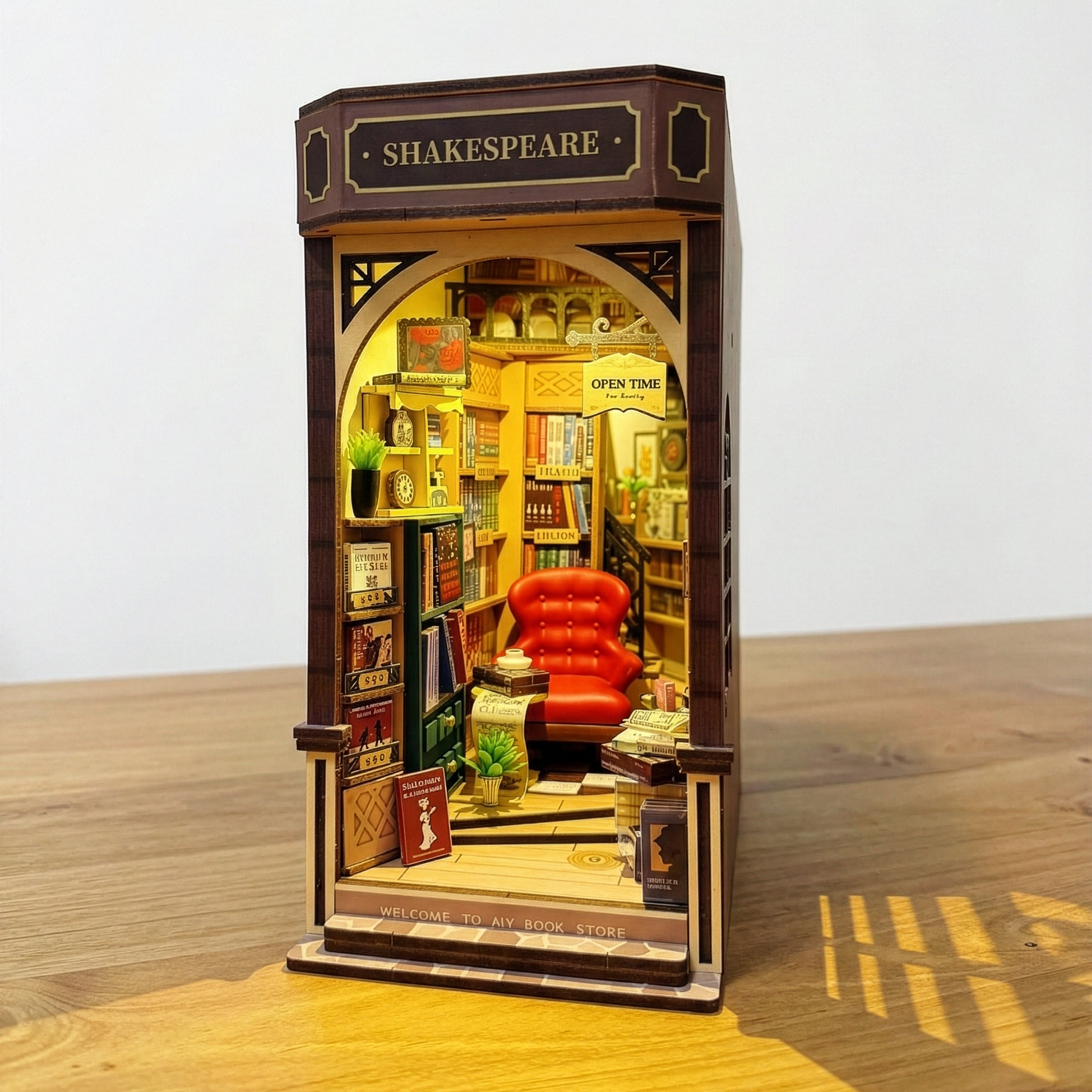 Shakespeare’s Bookshop | Book Nook DIY