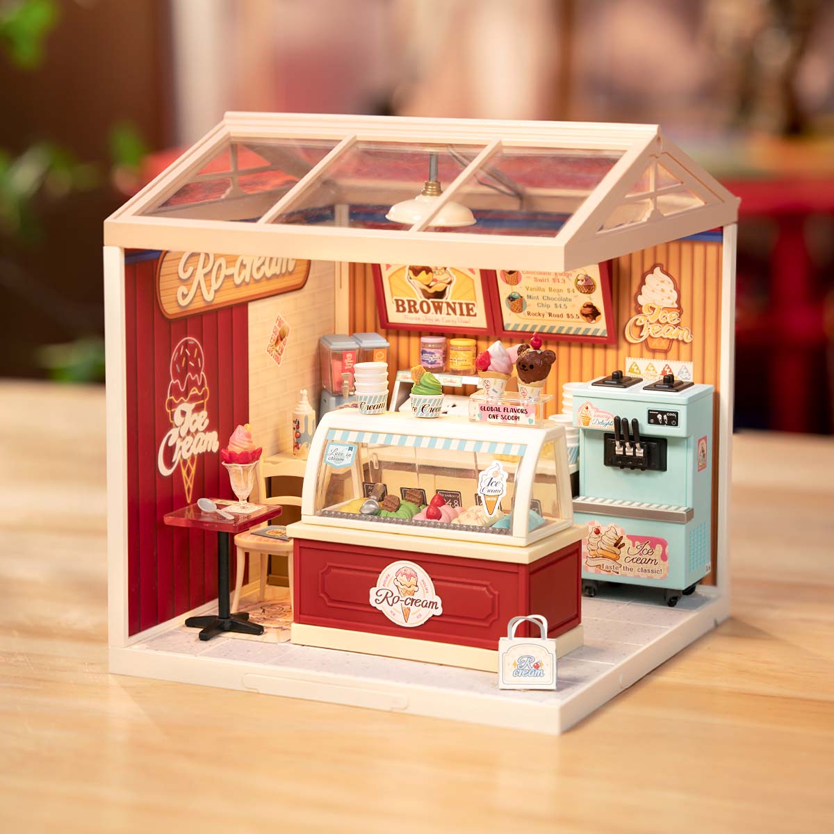 Delightful Ice Cream Shop | Miniature House DIY