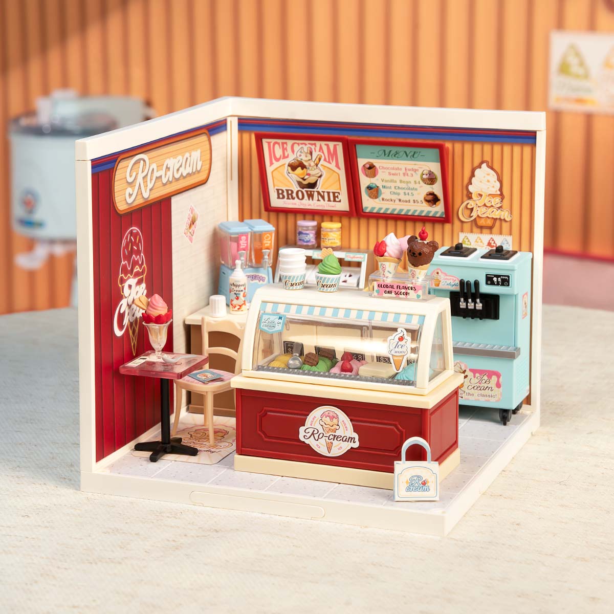Delightful Ice Cream Shop | Miniature House DIY