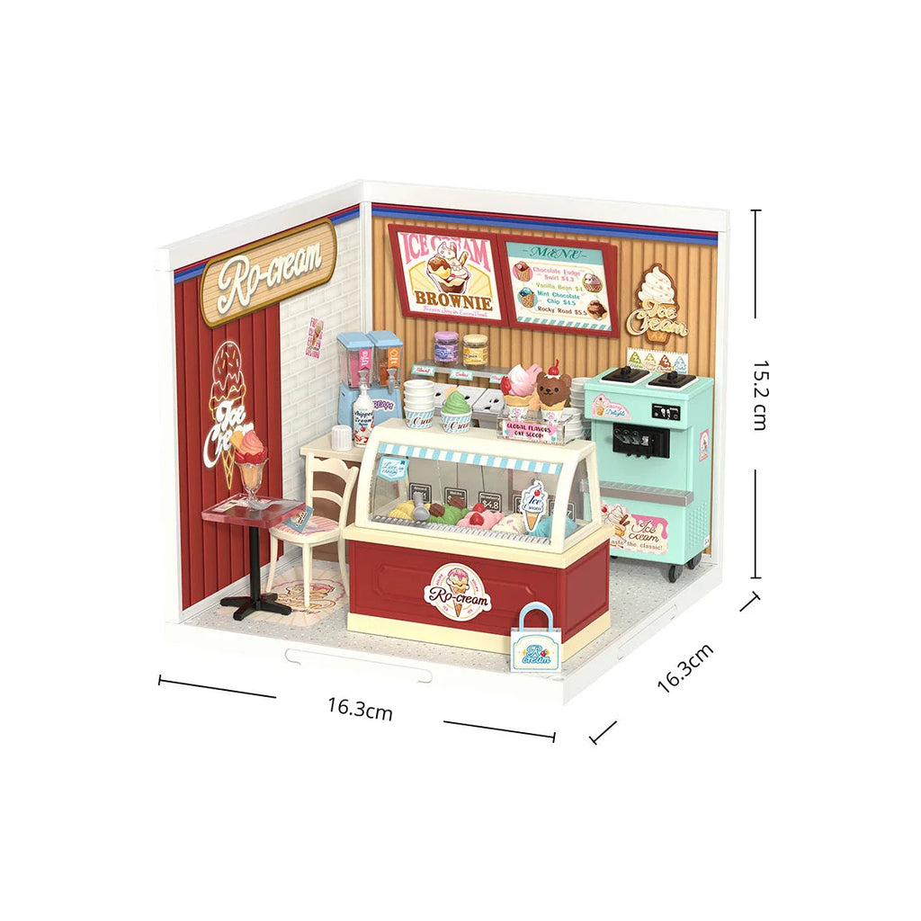 Delightful Ice Cream Shop | Miniature House DIY