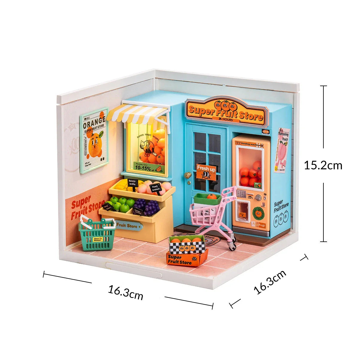 Fresh Fruit Market | Miniature House DIY