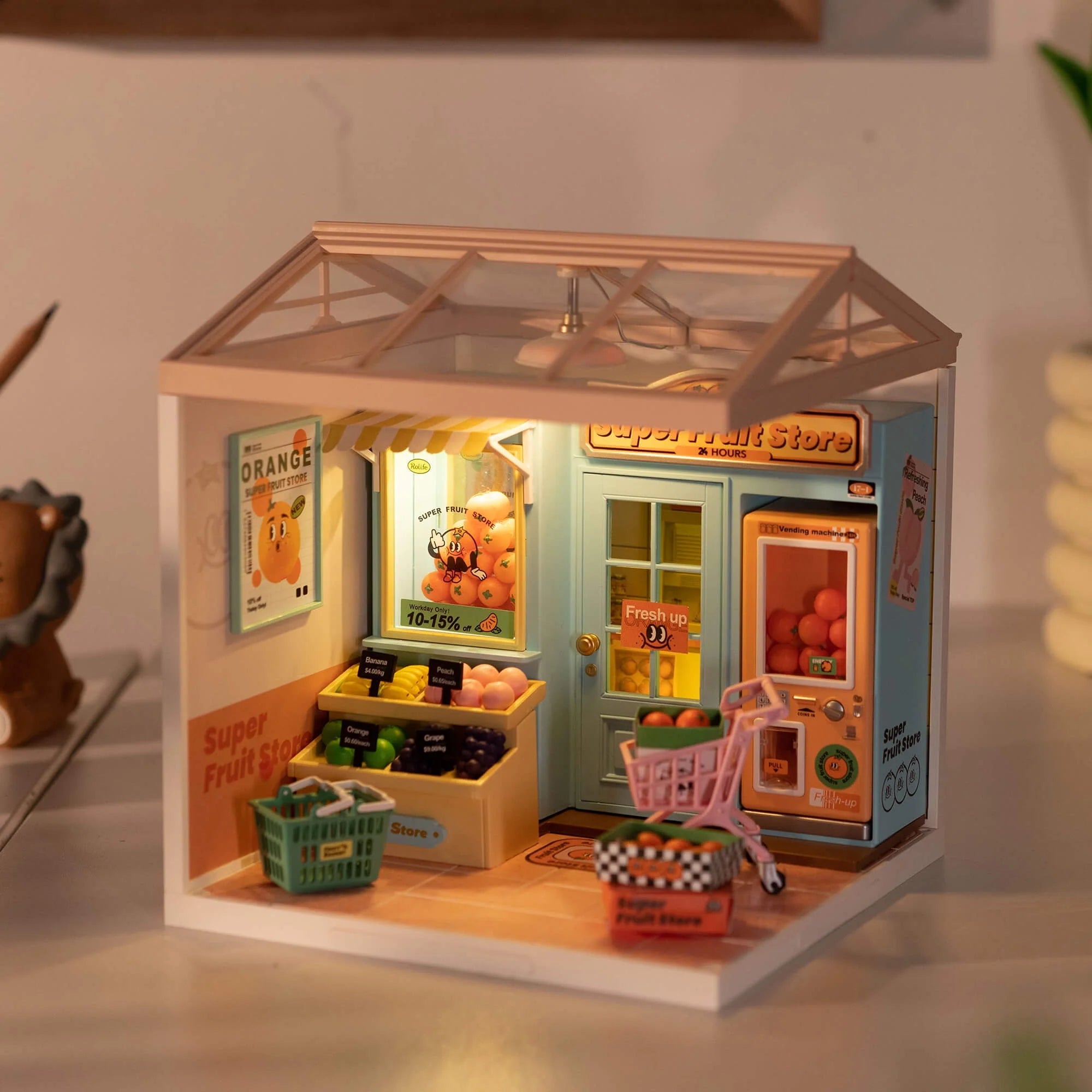 Fresh Fruit Market | Miniature House DIY