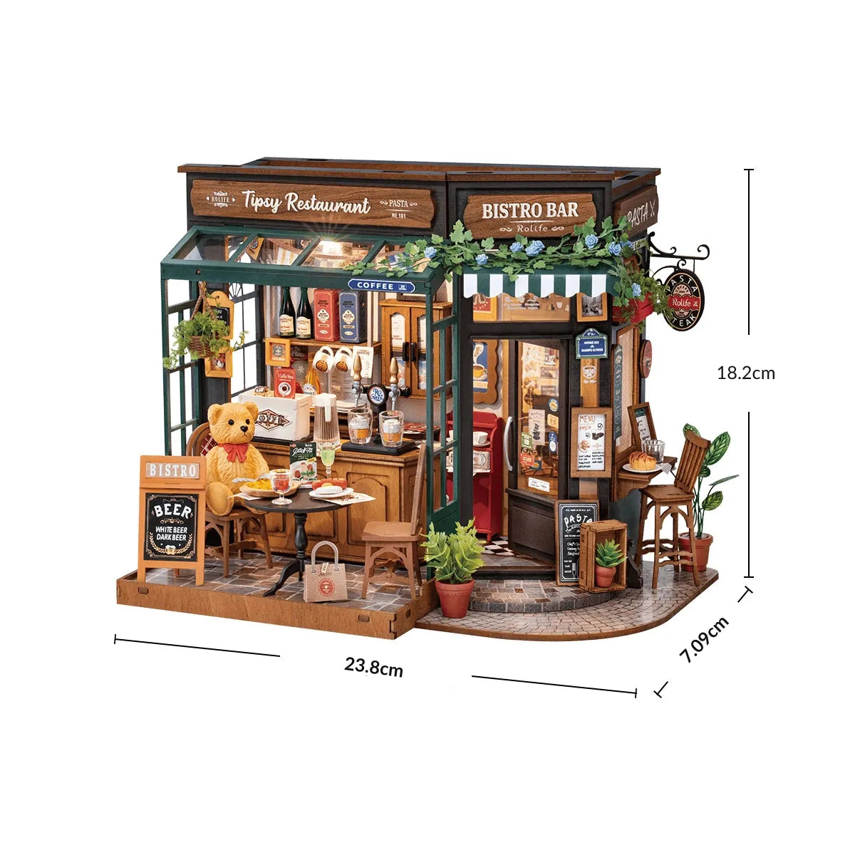 Tipsy Bistro | Miniature House DIY