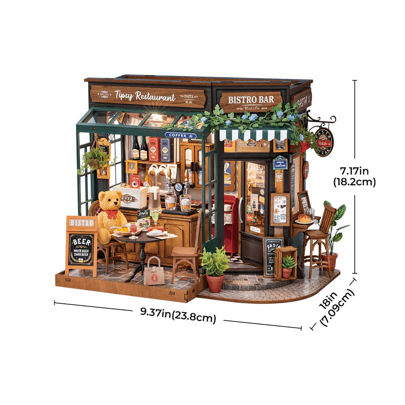 Tipsy Bistro | Miniature House DIY