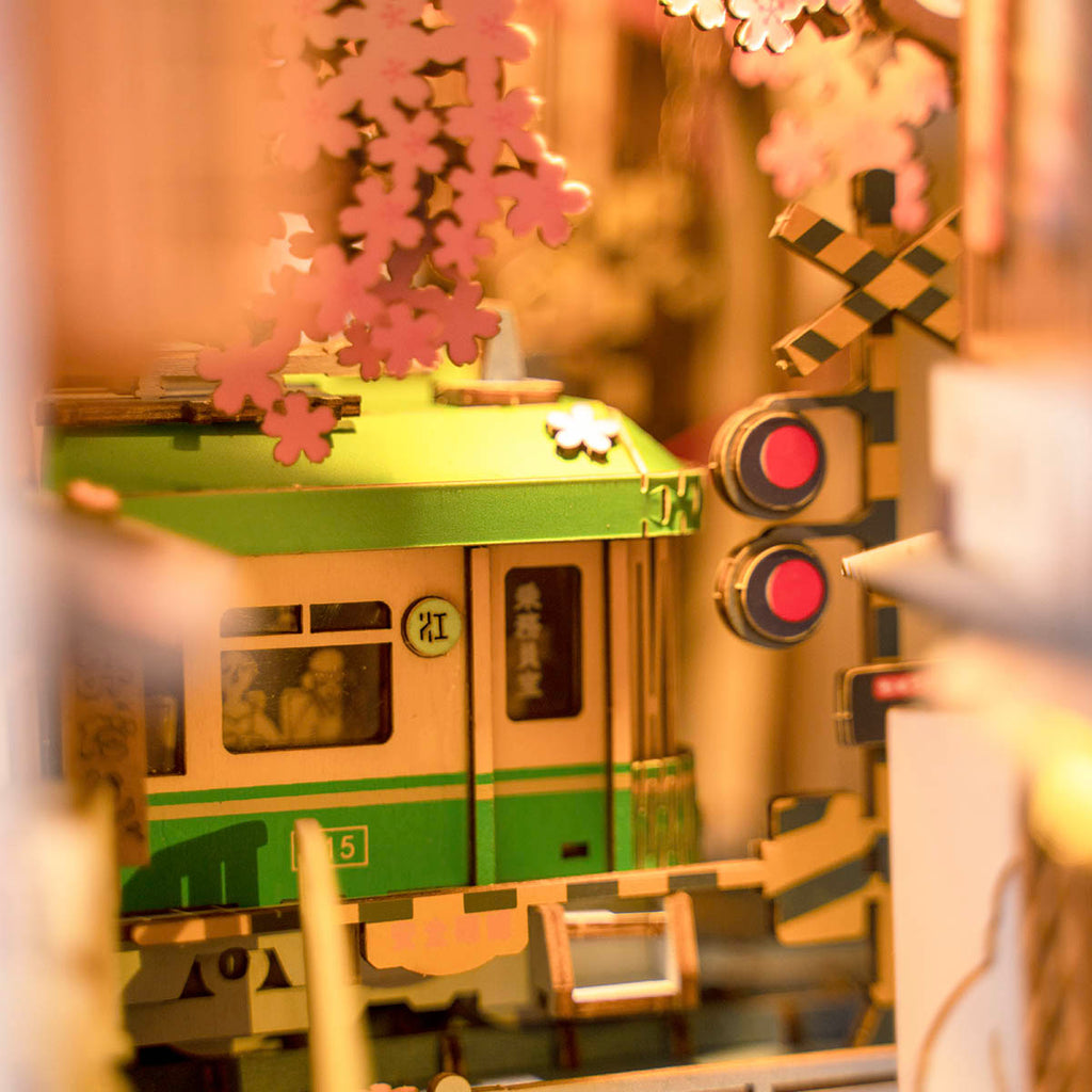 Cherry Blossom Trail | Book Nook DIY