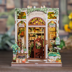 Green Life Bookstore | Miniature House DIY
