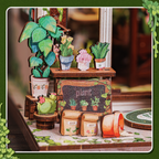 Green Life Bookstore | Miniature House DIY