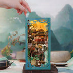 Oriental Village | Book Nook DIY