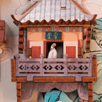 Oriental Village | Book Nook DIY
